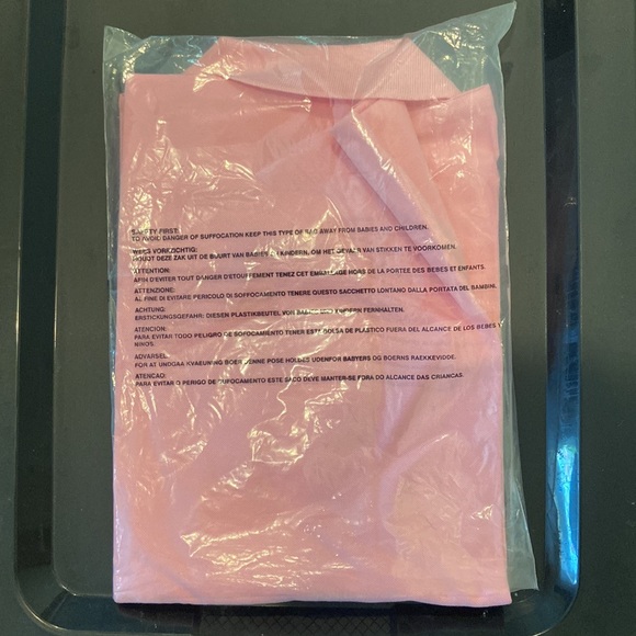 NEW Pink Ralph Lauren POLO Shirt Men's Short Sleeve Sz. XL,S,M - Picture 9 of 9